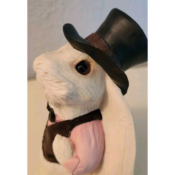 CBC Rabbit Figurine from Alice in Wonderland Hand Painted - Picture 9 of 11